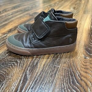 POLO RALPH LAUREN Boy's Wyse Chukka Boots Shoes Size 9.5 Brown Toddler 9